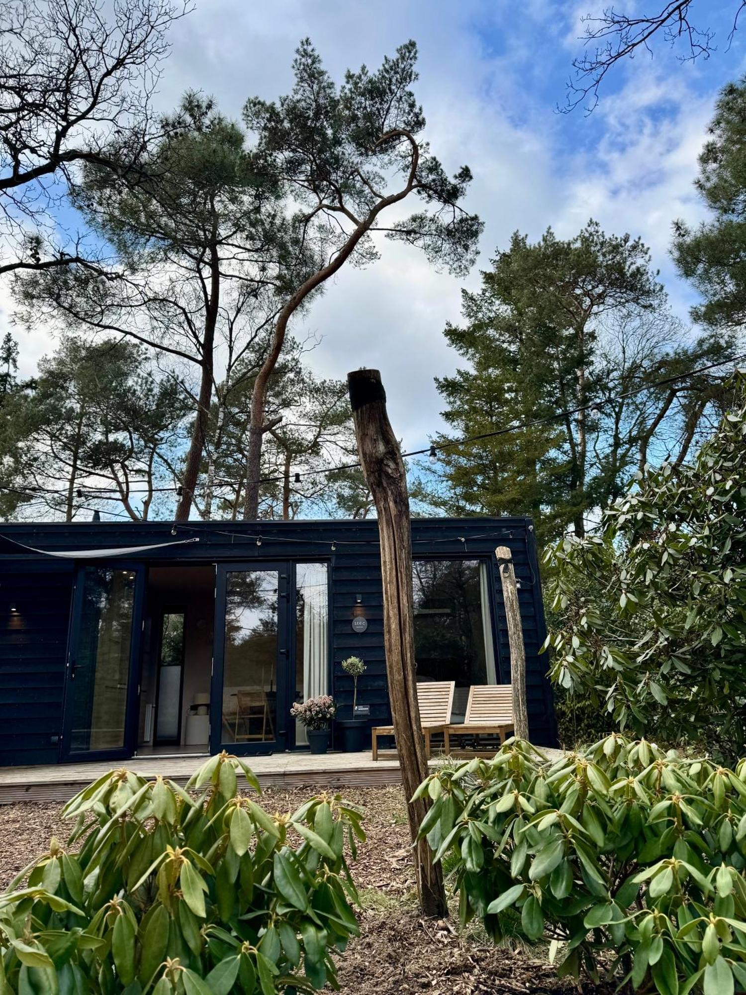 Luxe Tiny House Stec Midden Op De Veluwe In Nunspeet Villa Buitenkant foto