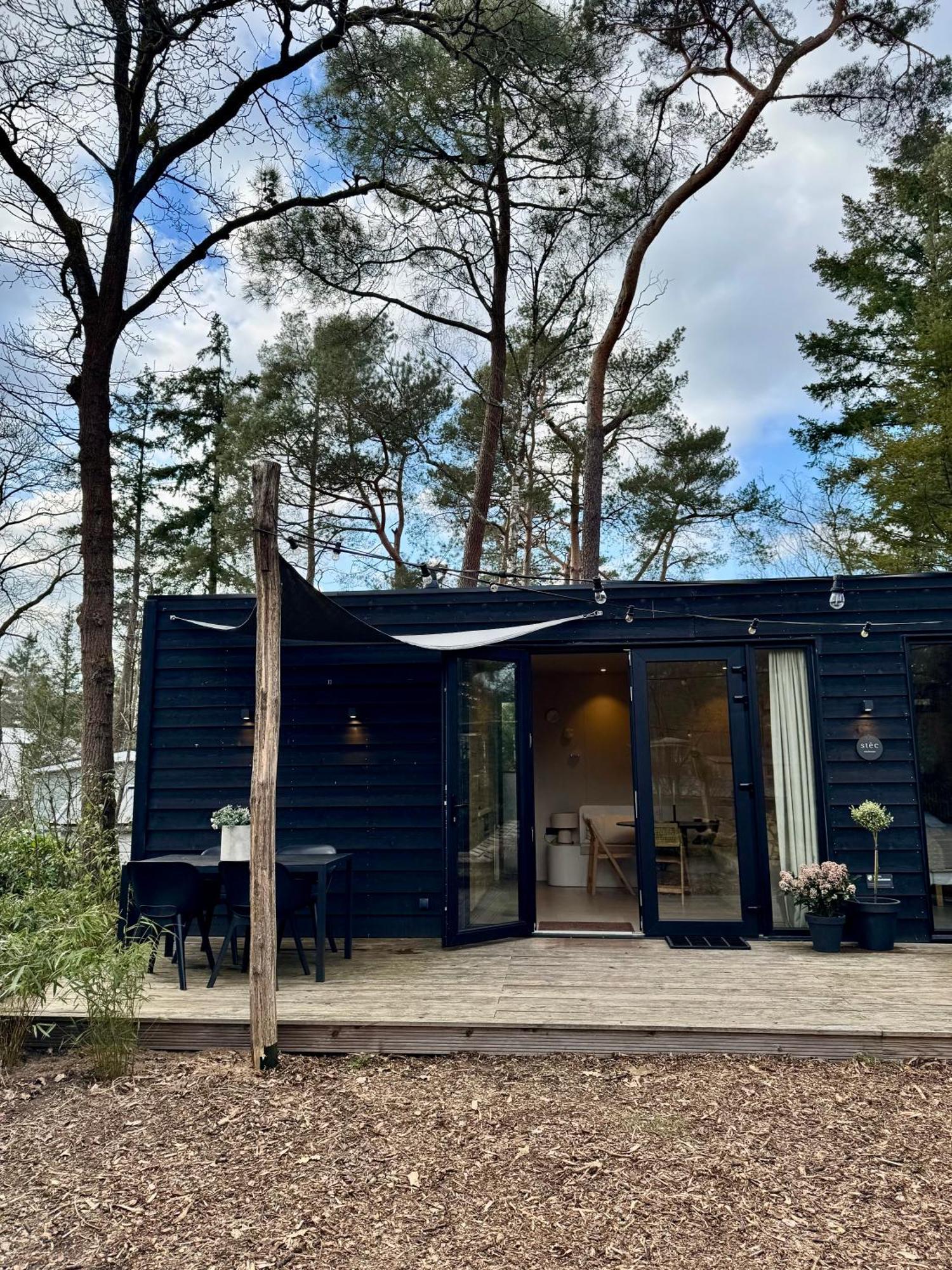 Luxe Tiny House Stec Midden Op De Veluwe In Nunspeet Villa Buitenkant foto